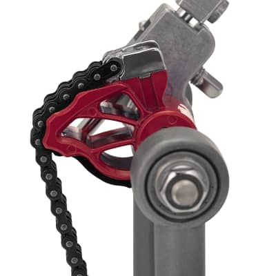 Pearl Eliminator Solo Bass Drum Pedal, Red Cam image 3