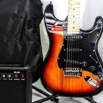 1990'S WASHBURN MERCURY MG-200 GROVER JACKSON HSS BLACK ELECTRIC