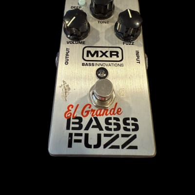 MXR El Grande BASS FUZZ ベース用ファズペダル MXR® BASS FUZZ DELUXE - Dunlop