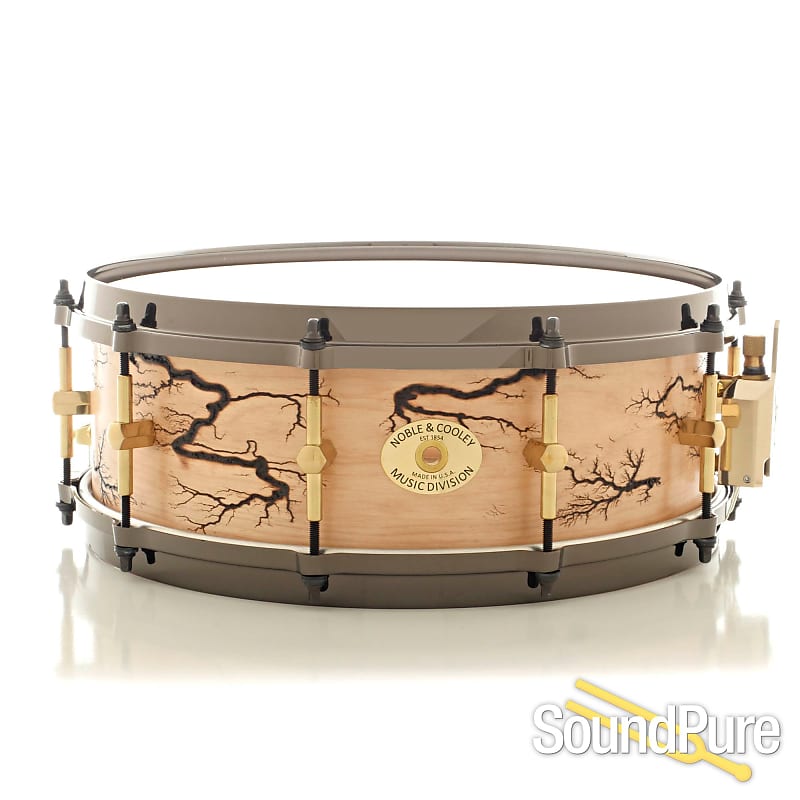 Noble & Cooley 5x14 SS Classic Maple Snare Drum-Fractal Used | Reverb