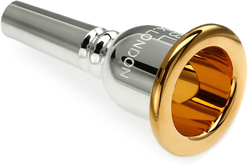 Denis Wick Heritage Series Trombone Mouthpiece - 5ABL with Gold-plated Rim (DWTbnHrL5ABLd2) image 1