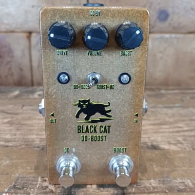 Black Cat OD-1 Fred Bonte built no LED | Reverb