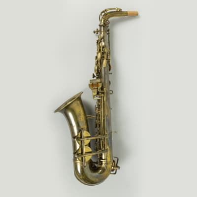 Vintage ~1949-1950 Buescher Big-B Aristocrat Alto Saxophone image 10