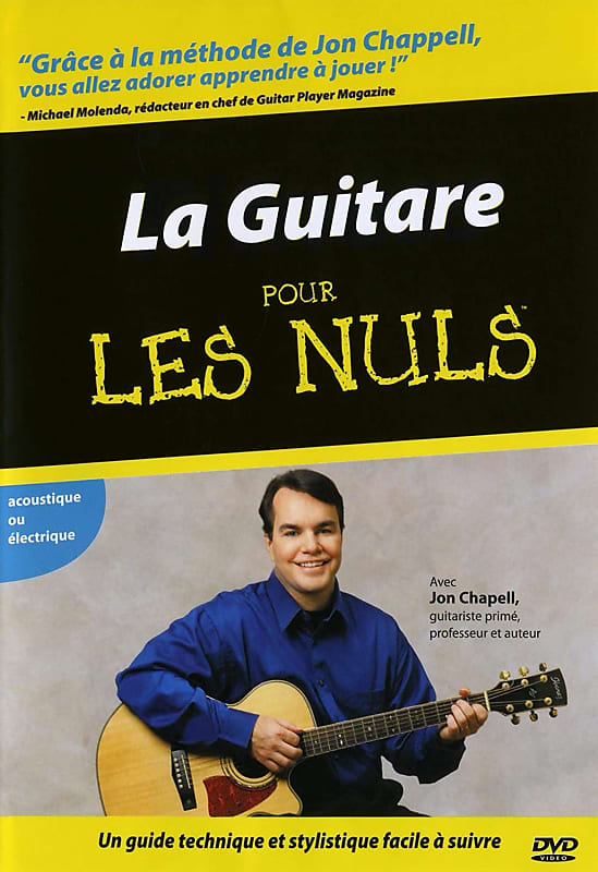 DVD LA GUITARE POUR LES NULS