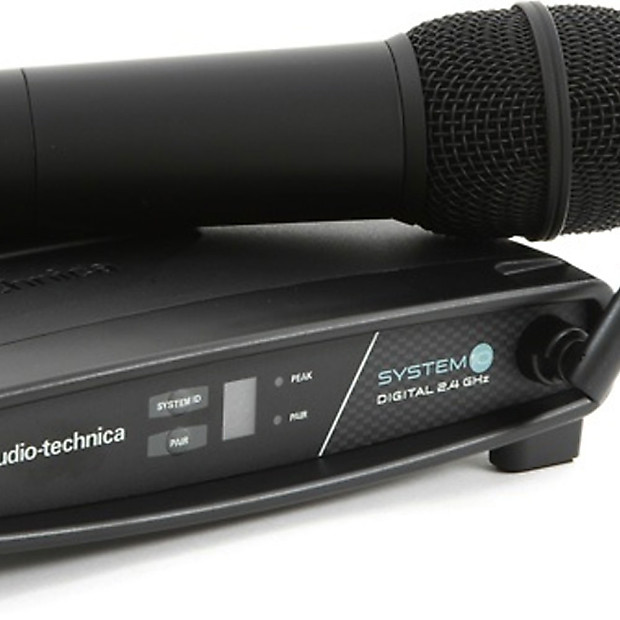 Audio-Technica ATW-1102 System 10 Handheld Digital Wireless Microphone System image 1