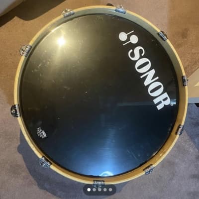 Sonor Bass Drum Yellow Gloss image 4