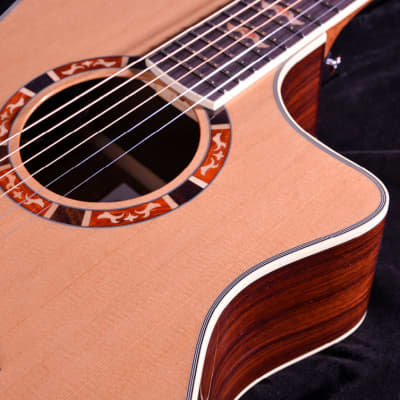 Crafter KGAE 18 SR PREMIUM GA Acoustic Guitar Top Back Solid Dual Source Pickup image 3