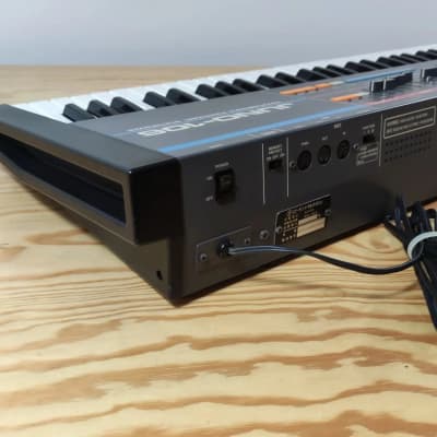 Roland Juno-106 61-Key Programmable Polyphonic Synthesizer 1984 - 1985 - Black + Original Roland Case image 8