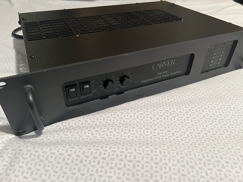 CARVER PM-600 PAパワーアンプ 業務用パワーアンプ カーバー Carver PM600 - Audio construction | Hi-Fi Online Sales