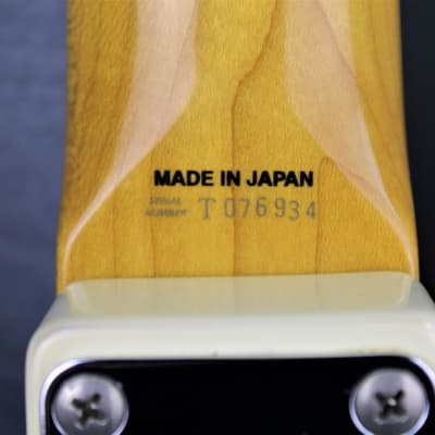 Fender Stratocaster ST'62-US Medium Scale 2009 VWhite 'rare' japan import image 5