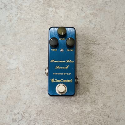 One Control BJF Series Prussian Blue Reverb Pedal image 2