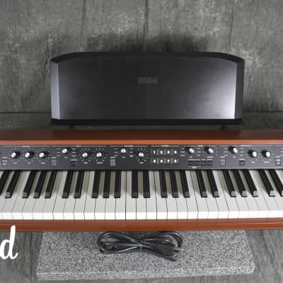 KORG SV1-73 keys Stage Red Colored Vintage Synthesizer in Very Good Condition.