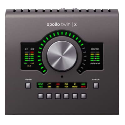 Universal Audio Apollo Twin X Duo Recording Interface Heritage Edition with Desktop 10 x 6 Thunderbolt 3 Audio Interface for Mac and Windows image 3