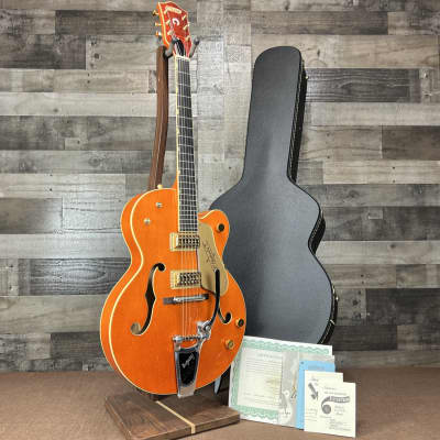 Gretsch G6120-1960 Nashville Hollow Body Electric Guitar (2004) - Western Maple Stain W/OHSC for sale