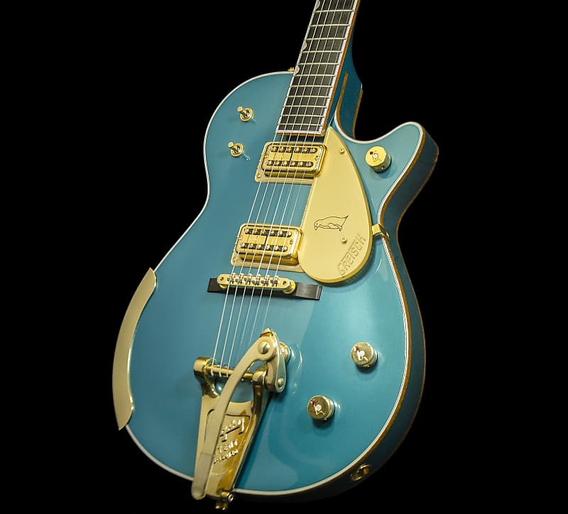 Gretsch Limited Edition G6134T '59 Penguin 2015 Ocean Turquoise w/ Hard Case image 1