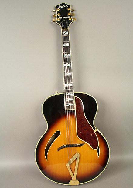 1999 Gretsch Synchromatic 400 Archtop Guitar Solid Top Sunburst