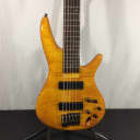 Ibanez GVB36 Gerald Veasley Signature 6-String Bass Guitar, Amber