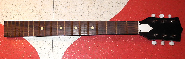 Vintage 60 s Kay Vanguard 19 Fret Electric Guitar Neck w Tuners Made in USA Reverb