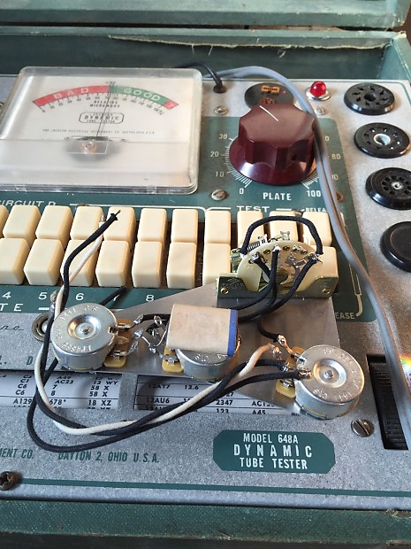 1954 Style Fender Stratocaster Wiring Harness with 0.1mfd Phone Book Capacitor image 1