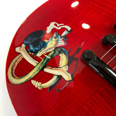 Epiphone Les Paul Classic Slash Signature "Snakepit" Les Paul 1999 Trans Red image 12