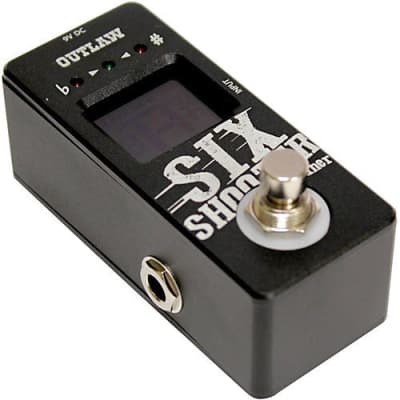 Reverb.com listing, price, conditions, and images for outlaw-effects-six-shooter-tuner