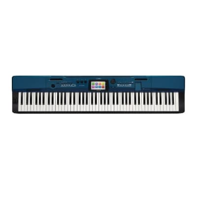 Casio PX560BE 88-Key Digital Stage Piano, 5.3-inch Display, Includes 550 Tones, 17-track MIDI Recorder (Blue) image 4