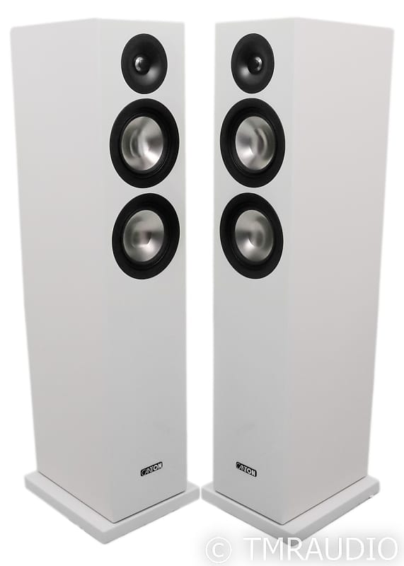 Canton Chrono 70 Floorstanding Speakers; White Pair image 1
