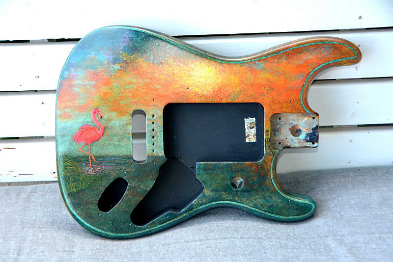 Dye sprayed on alder body  Fender Stratocaster Guitar Forum