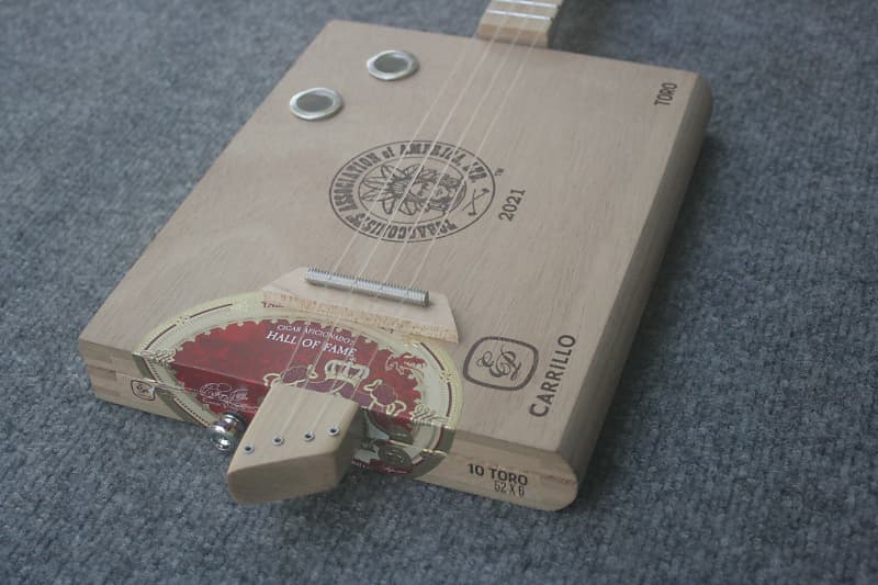 Carrillo Acoustic Cigar Box Ukulele by D-Art Homemade Guitar Co. image 1