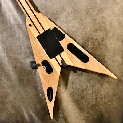 B.C. Rich Left Handed JR-V Extreme Exotic FR 2022 - Spalted Maple Lefty Guitar image 5