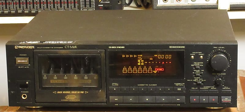 Pioneer CT-M6R six cassette changer image 1