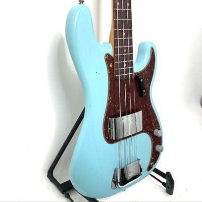 Fender Custom Shop '63 Precision Bass Journeyman - Daphne Blue image 7