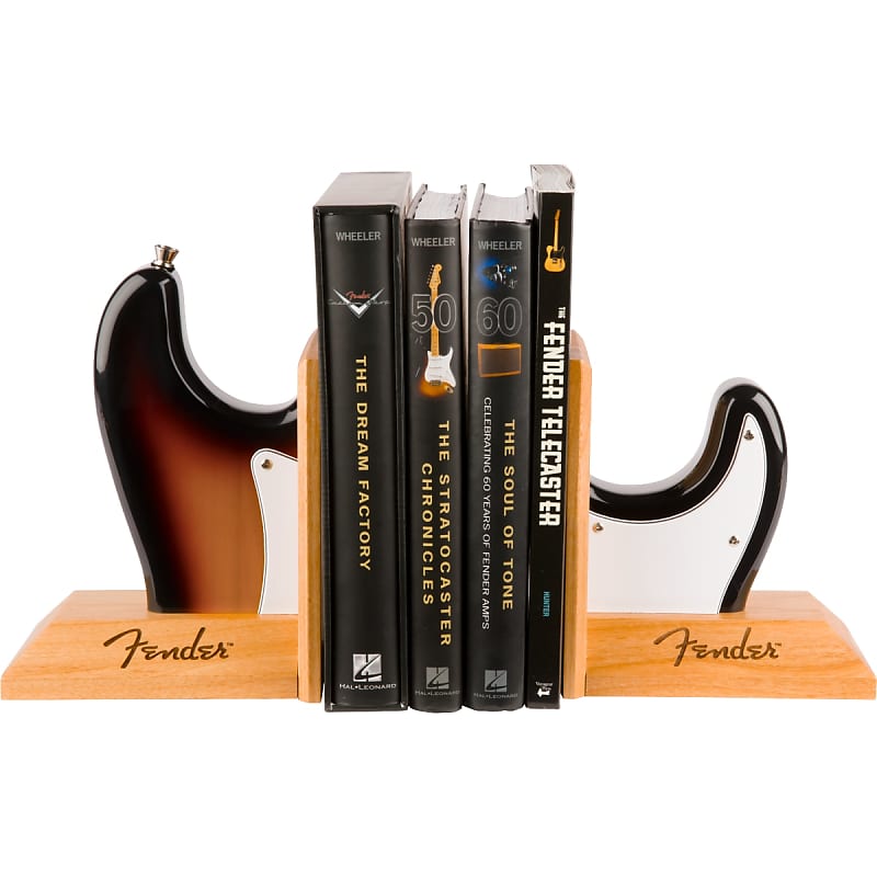 Fender Stratocaster Body Bookends - Sunburst image 1