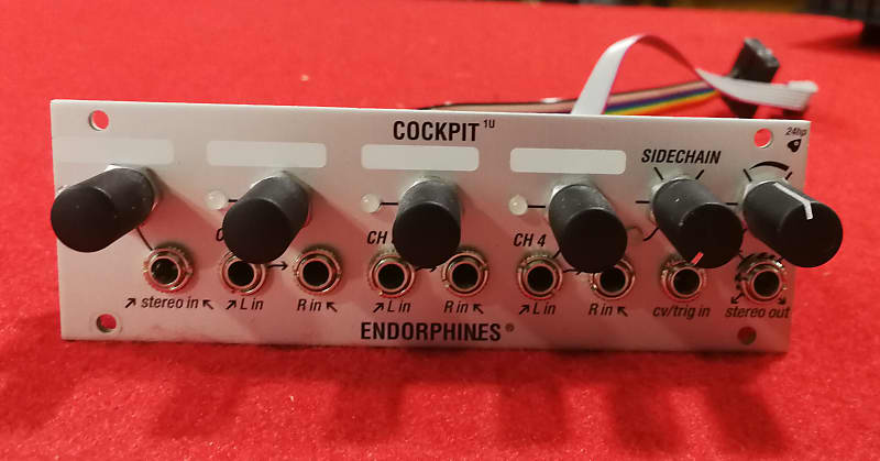 Endorphin.es Cockpit 1U (silver) | ModularGrid Eurorack Marketplace