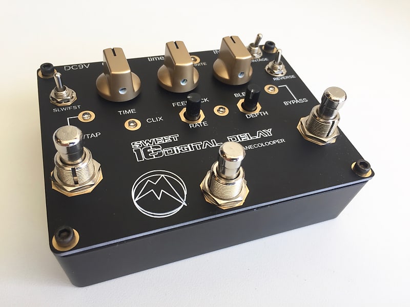 Maneco Labs Manecolooper Sweet 16 Digital Delay - Lo-Fi Looper Delay