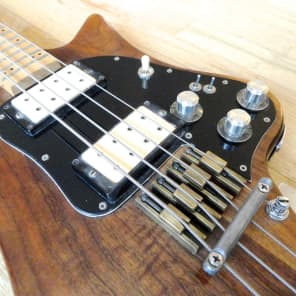 1970s Bunker Pro-Bass Vintage Electric Bass Guitar Pro Line Dimarzio w/ hsc image 6