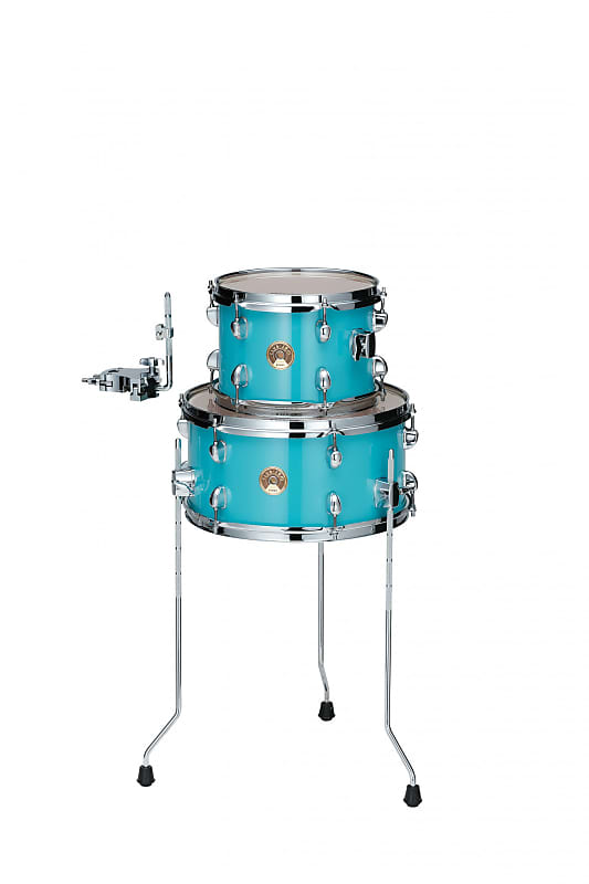 Tama LJKT10F14-AQB Add-On Pack for Club-Jam Mini - Aqua Blue/Chrome HW image 1