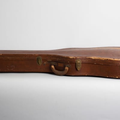 Gibson  ES-225TN Thinline Hollow Body Electric Guitar (1957), ser. #U389-18, original brown hard shell case. image 11