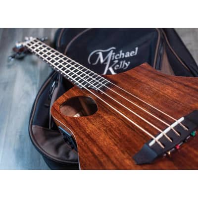 Michael Kelly Sojourn Port Acoustic-Electric Travel Bass Guitar image 8