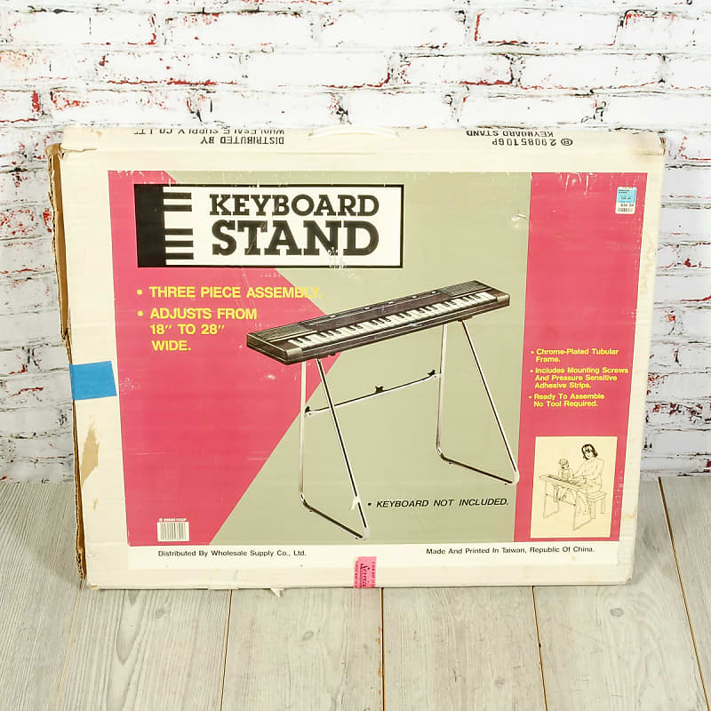 Wholesale Supply Keyboard Stand 80s Chrome Keyboard Stand Reverb