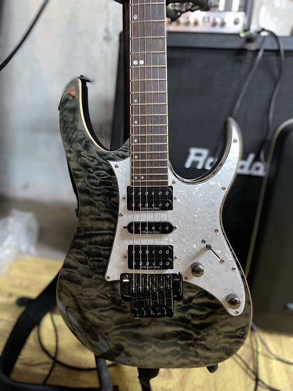 Ibanez RG950QM Black ice RG PREMIUM | Reverb