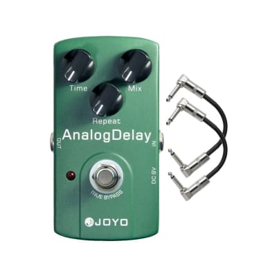 Joyo JF-33 Analog Delay Guitar Effect Pedal with Patch Cables image 1
