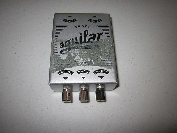 ベース Aguilar DB924 Aguilar DB 924 Bass Preamp 18v w/ Bass & Treble | Reverb