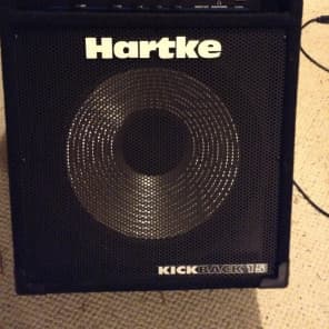 Hartke HA1200 Black 120 watt kickback 15 | Reverb