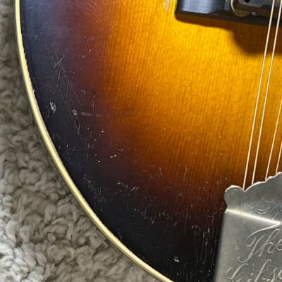 1937 Gibson F-4 Mandolin in original Hardshell case - a Very Nice F4 image 15