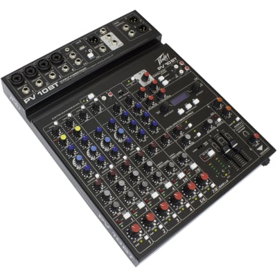 PEAVEY PV10AT Built-in Antares Live Pitch Correction USB FX Audio Mixer image 3