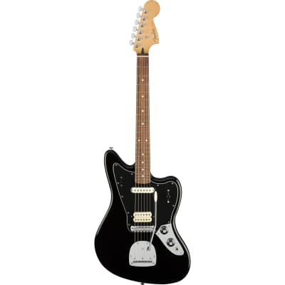 Fender Player Jaguar Electric Guitar - Black w/ Pau Ferro Fingerboard image 3