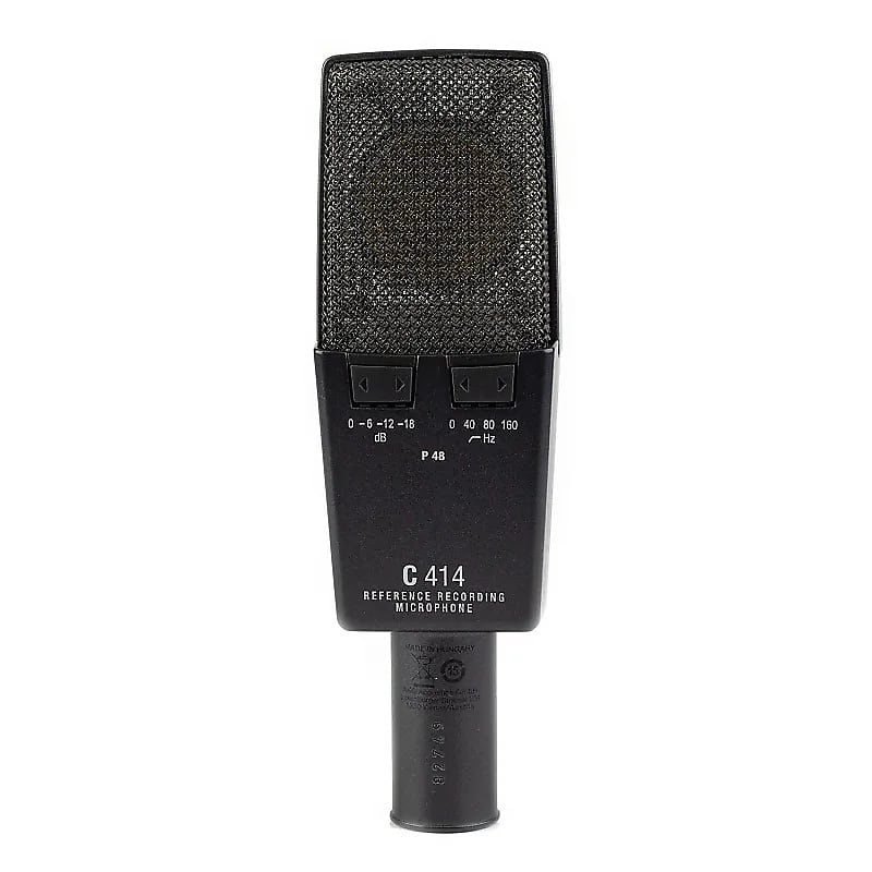 Immagine AKG C414 XLS Large Diaphragm Multipattern Condenser Microphone - 2