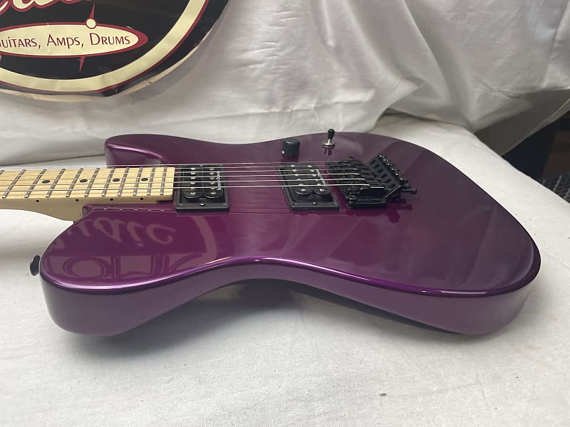 Charvel USA Select San Dimas Style 2 HH FR Singlecut Guitar - Purple /  Maple neck