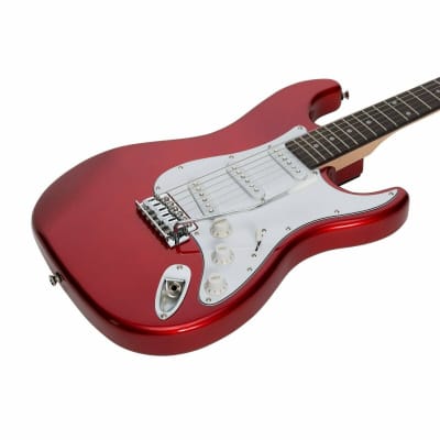 Tokai 'Legacy Series' ST-Style Electric Guitar Candy Apple Red 3 year warranty image 5